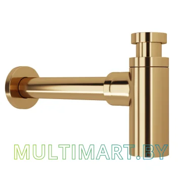 Умывальник Lauter 21674A (клапан 21190G + сифон 21635G, золото) картинка 4